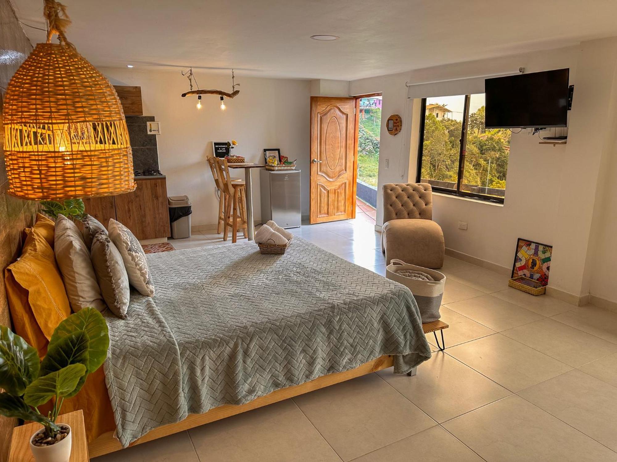 Cabanas Con Jacuzzi Y Chimenea - Casa Floral, Marinilla Zewnętrze zdjęcie