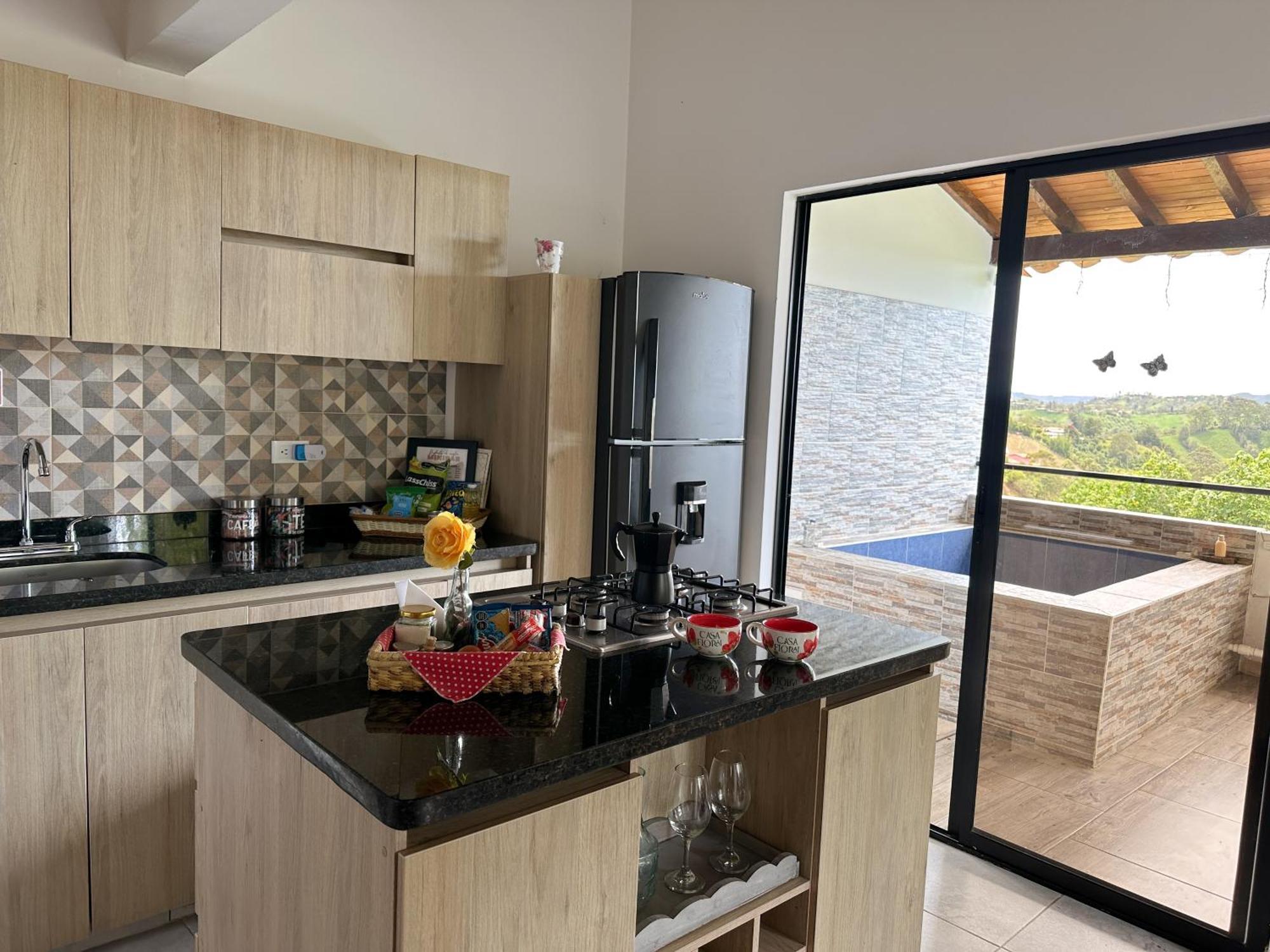 Cabanas Con Jacuzzi Y Chimenea - Casa Floral, Marinilla Zewnętrze zdjęcie